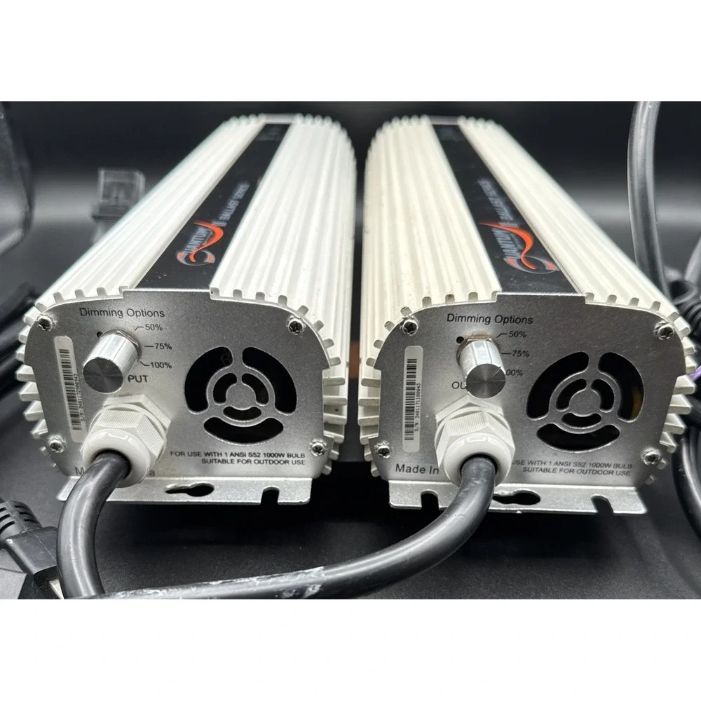 2 Quantum Ballast Series 1000 Watt Grow Lights HPS/MH 1000 & QT1000 *READ*